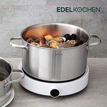 에델코첸 에디션 통3중 IH 곰솥 24cm, 지름24x높이17.2x3.6cm