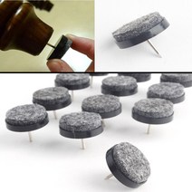 12개입 의자 가구 펠트 압정 층간 소음 방지 발 긁힘 끌림 식탁 바닥 보호