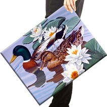 [당일 국내발송] 보석십자수 캔버스형 액자 세트 40x50cm, Q07모델