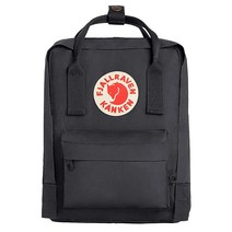 Fjallraven Kanken 미니 클래식 백팩 일상용 민트 그린, Super Grey