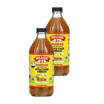 브레그 사과 사이다 식초 473ml 2팩 Bragg Apple Cider Vinegar