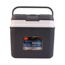 키친플라워 포타맥스 아이스박스, 그레이, 17L