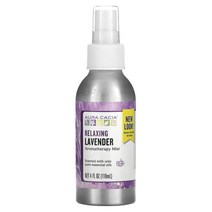아우라카시아 아로마테라피 미스트 편안한 라벤더 118ml(4fl oz)