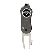 캘러웨이 4in1 다기능 접이식 그린보수기 앤 볼마커 C29009, 회색, 1개