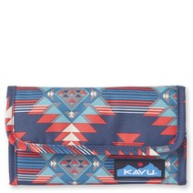 카부 KAVU Mondo Spender 지갑 3단 여행용 클러치 - 모하비, One Size, Purple Ikat