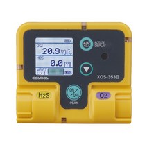 뉴코스모스 산소 황화수소 농도 가스 측정기 휴대용 개인용 감지기 경보기 WBGT XOS353II