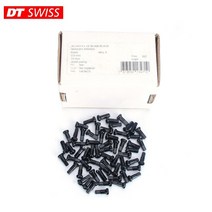 자전거바퀴살 DT 스위스 스포크 니플 알루미늄 합금 2.0mm 14G 12MM/14MM 검정색, [11] 12MM 100PCS