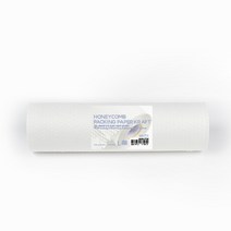 PaperPhant 벌집 크라프트 종이 완충재 포장지 380mm(폭) 85M(길이), 화이트, 1개