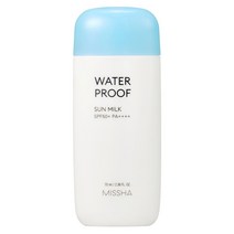미샤 올 어라운드 세이프 블록 워터프루프 선 밀크 SPF50+ PA++++, 70ml × 1개