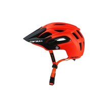 CAIRBULL-모든 지형 사이클링 헬멧 mtb enduro PC + EPS 자전거 산악 남성 여성 오프로드 스포츠 안전, L (58-62CM), orange