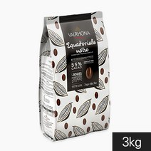 발로나 에콰토리얼 누아 초콜릿 55% 3kg +아이스박스 포함, 1개