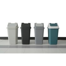 브니엘 대형휴지통 50리터 100리터 실외용휴지통 분리수거함 야외휴지통, 6호 50리터 진회색, 1개