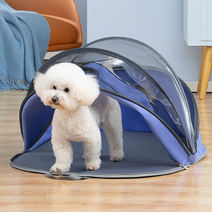 올투펫 접이식 펫드라이룸 강아지 고양이 텐트형 돔형 드라이룸 블루퍼플, 상세페이지 참조