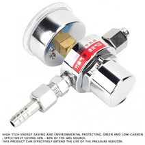레귤레이터 WX91-2 아연 합금 아르곤 CO2 econoizer 압력 감속기 암 스레드 M12 * 1 조절기, 한개옵션0