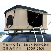 텐트 루프탑텐트 루프 쏘렌토 2~3인용 모닝 차위에 자동차지붕, F