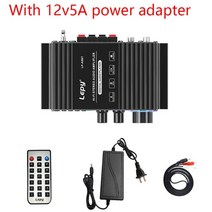 블루투스 미니 앰프 길거리공연 매장용 리시버 통기타 올인원 lepy lp-a8bt 동축 디코딩 전력 증폭기 fm usb sd 무손실 음악 플레이어 2x30w 고전력 5.0, 검은색