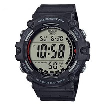 [CASIO] 카시오 AE-1500WH-1A 남성 군인 방수 우레탄 10년전지 시계