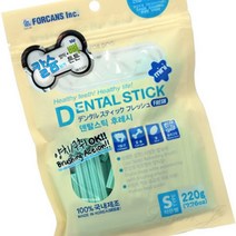 리시안제이 덴탈스틱 후레쉬 칼슘 220G 강아지양치간식 강아지치아간식