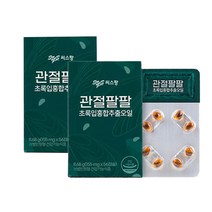 씨스팜 관절팔팔 초록입홍합 추출오일 영양제, 1박스(2병), 2개