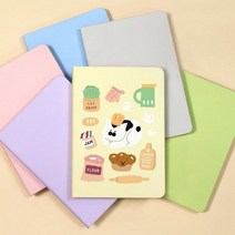 나의색 나의하루 노트 vol.5 - 무선, 단품, 색상:베이비블루
