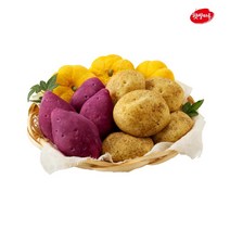 햇쌀마루 냉동 디저트 리얼 감자빵 고구마빵 단호박빵 3봉 카페 디저트 메뉴 추천, 단호박빵 90g 15개입  X 3봉