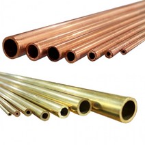 구리파이프 신주파이프 1M 적동파이프 동파이프 두께 1T 동관, 구리파이프_7mm(0.6T)