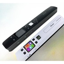 북스캔 북스캐너 책 셀프 PDF 휴대용 사진 블랙, iScan02A WIFI 버전 블랙
