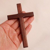 천주교 십자가 장식 12x7cm 종교 기도 손 잡고 수제 나무 기독교 선물 나무 articulos religiosos catolico, 239-2