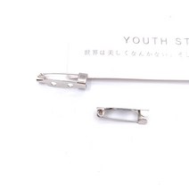 일자핀 대용량 1000개입 고정핀 브로치 브로찌핀 코사지 뱃지 리본 공예재료 의류부자재