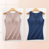 따뜻한조끼 양이온 헴라인 여성 두꺼운 스키니핏 웨어다 자발열 이너티셔츠 핫 저고리 가을겨울 1679270306