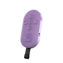 블루투스 호환 셀프 타이머 원격 제어 타입-C 충전 eBook 페이지 턴 드롭, 02 Purple