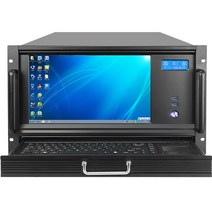 PC 케이스 컴퓨터 본체 조립 6U 셋톱박스 400단 LCD 서브스크린 동영상 일체형 AT, 01.6U 일체형 케이스, 01.공식 표준 분배