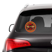 해병대스티커 로고 데칼 무적해병 해병대수색대 마크 그린베레, 1번타입, 일반원단