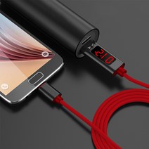도매창고 전류전압 측정기 USB 충전케이블 5핀 8핀 C타입 케이블, 8핀-블랙