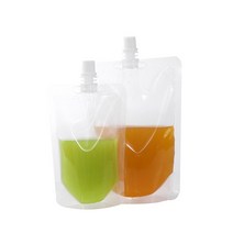 몽이몰 스파우트파우치 투명 음료 파우치 보관, 음료팩 200ml x 50개입, 50개