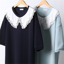 시드마켓 레이스 카라 머메이드 원피스 204D514S 빅사이즈 여성 (8378494)