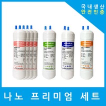 현대위가드정수기필터 호환 HD-4101H 프리미엄 1년 세트, (4101H)프리미엄세트 9인치단방향8개