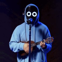 할로윈가면 LED가면 네온마스크 파티용품, 성인 충전대금(정지화면 업로드 가능)
