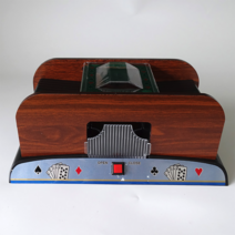 포카 포커 홀덤 블랙잭 카드 자동 셔플기 홈 카지노, 6 데크 셔플러