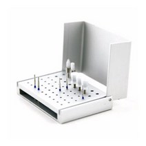 주방용품 살균기 멸균기 소독기 수저 칼 홀 치과 용 버 홀더 스탠드 오토 클레이브 소독 박스 케이스 홈 액세서리, 은