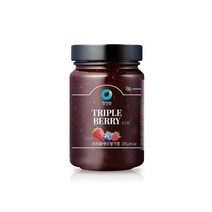 청정원 트리플베리 딸기잼 370g, 15개