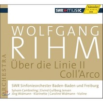 [CD] Sylvain Cambreling 볼프강 림 에디션 6집 - 독주 악기와 오케스트라를 위한 작품 (Wolfgang Rihm: Uber die Lin...