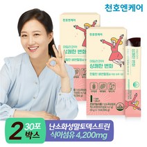 [천호엔케어]식이섬유 젤리스틱 상쾌한 변화 15포/천호식품, 2박스, 2개