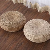 노아이샵 라탄 밀짚방석 일본식 다다미용 실내 좌식의자, 기본 - 직경 50cm