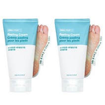 더페이스샵 스마일 풋 필링 크림 2개세트(120ml+120ml)