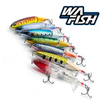 청룡조구 사이온 프롭 탑워터 9종 프롭베이트 배스, 05.검정빨강