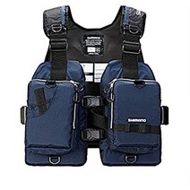 시마노 Shimano VF-068T 낚시 조끼, 블루