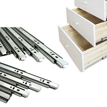 가구 서랍레일 모든종류 총집합, 3단광폭 800mm 1쌍(서랍1개분)