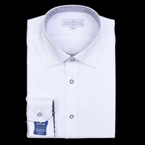 [카운테스마라] 사은품 양말2족 증정 CDHU3B1103A0 스트레치 도비솔리드콤비 슬림핏셔츠