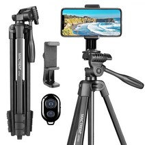 카메라 삼각대 MACTREM GT53 파우치 스마트폰 거치대 블루투스 리모컨 풀세트